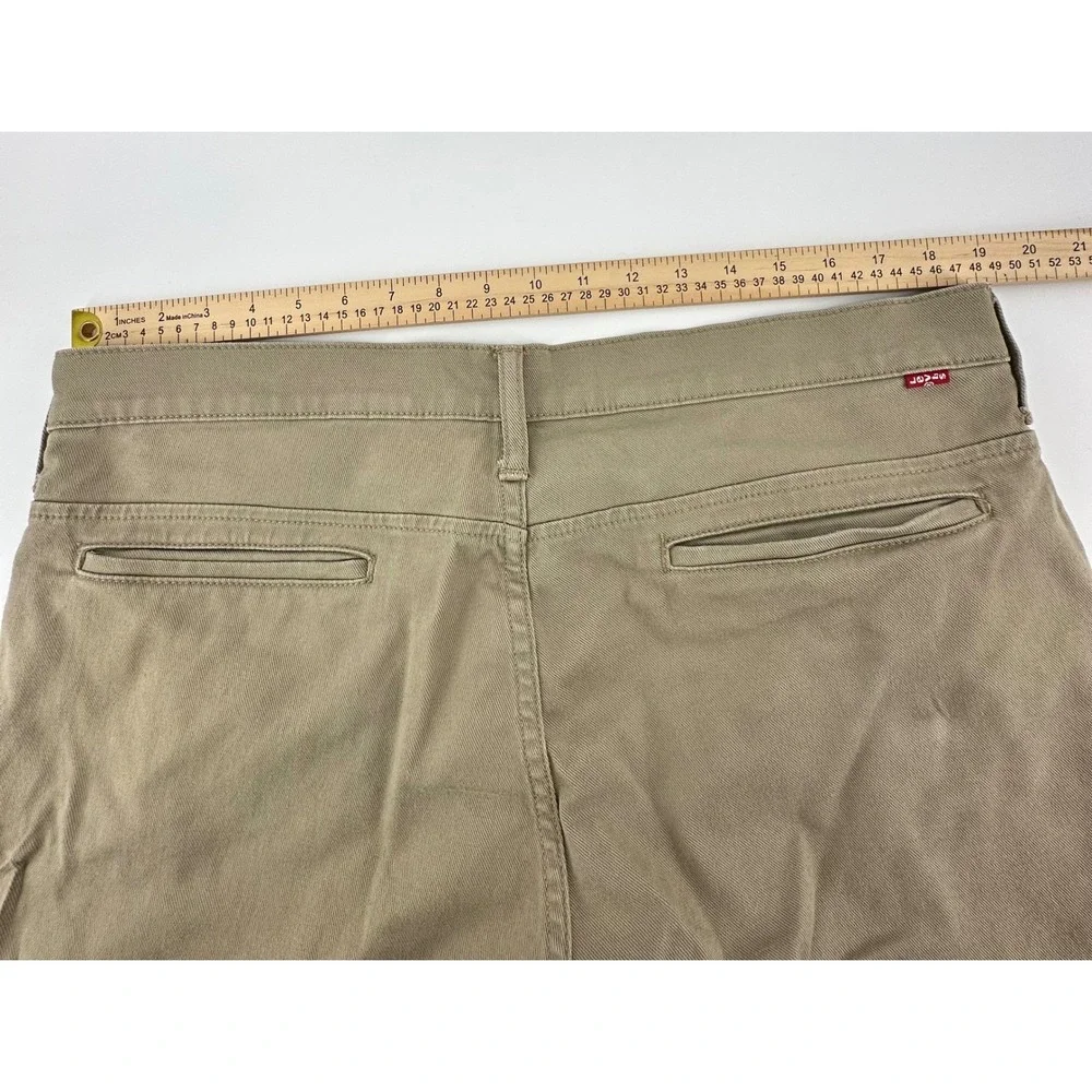 Levis 511 Slim Fit Chino Shorts Mens W38 Tan‎ Khaki Button Fly 22666-0001